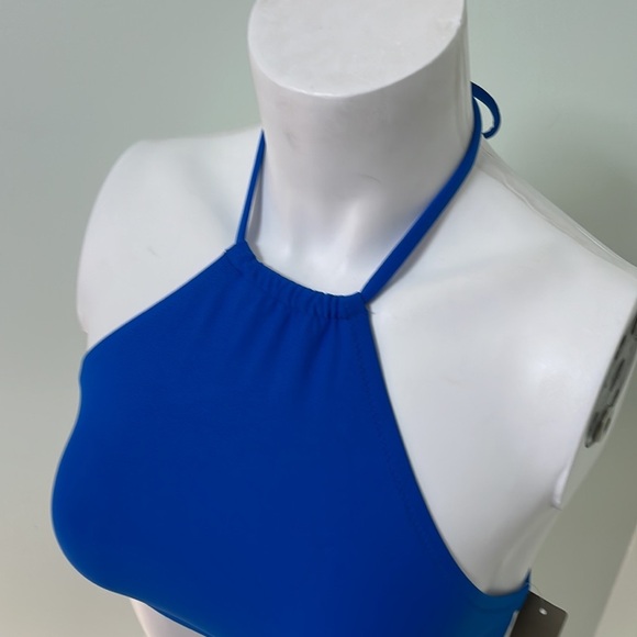 J. Crew Blue High Neck Swim Top size XS brand new - Picture 4 of 7
